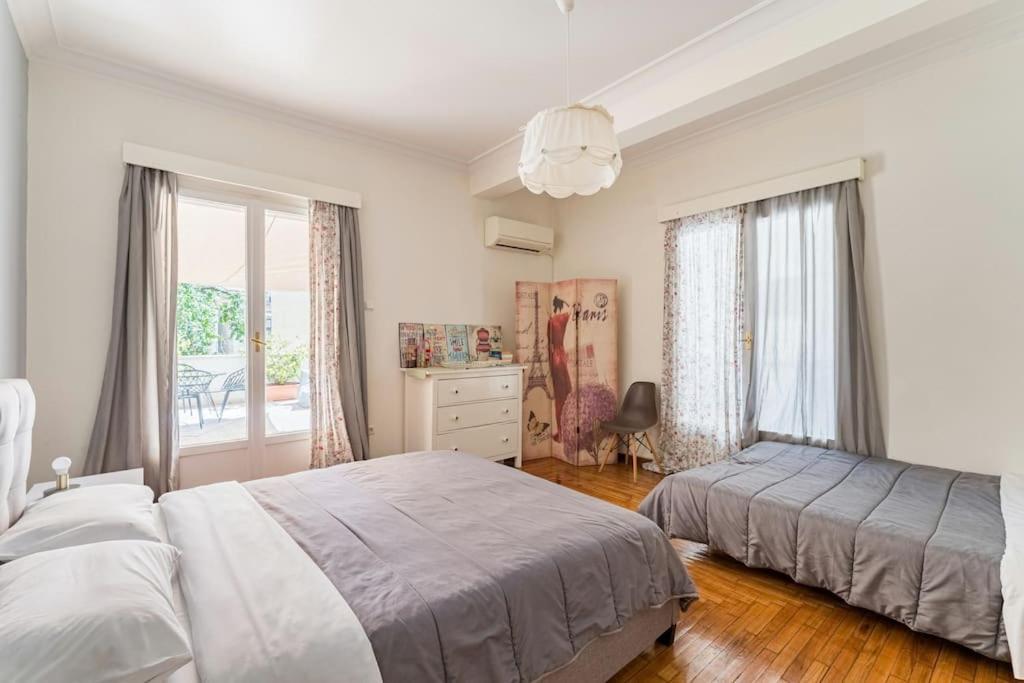 Amazing 3Bdr Apt With Unique Roof Garden In Plaka Atene Esterno foto