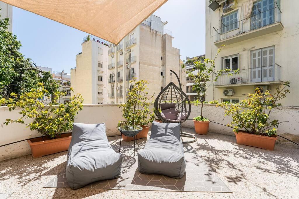 Amazing 3Bdr Apt With Unique Roof Garden In Plaka Atene Esterno foto